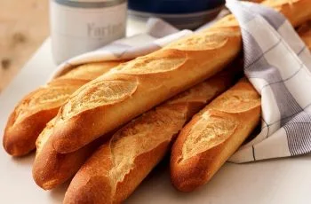 Receta de pan baguette