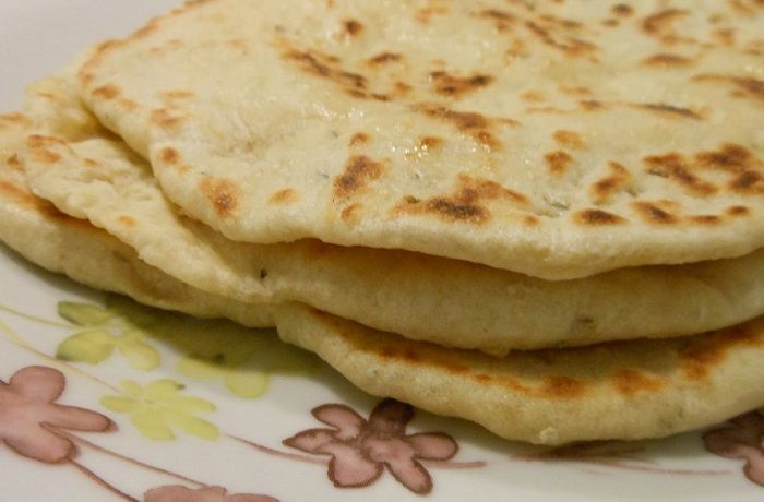 Pan plano italiano (piadina) Receta de pan plano italiano
