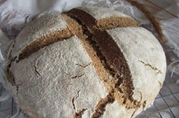 Receta de pan alemán de centeno (landbrot)