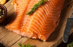 Salmón ahumado Salmón ahumado