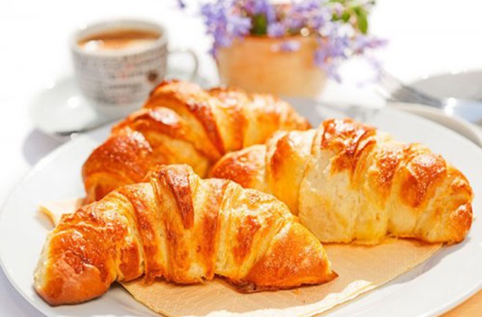 Croissant de mantequilla Receta de croissant de mantequilla