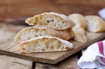 Receta de pan de cristal