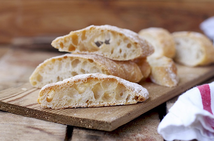 Pan de cristal Receta de pan de cristal