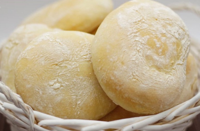 Pan de mollete Receta de pan de mollete