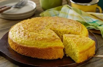 Receta de pan de elote mexicano