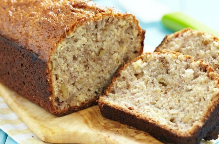 Pan de plátano vegano Receta de pan de plátano vegano