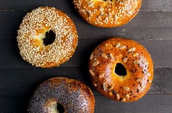 Receta de bagels de montreal