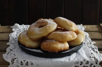 Receta de rosquillas napolitanas o graffes