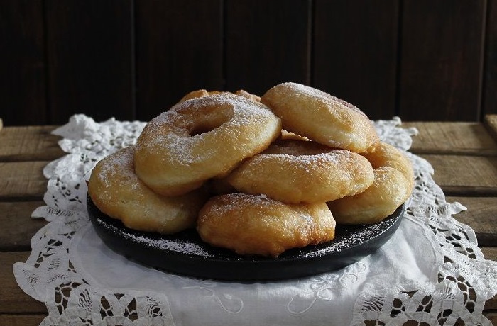 Rosquillas napolitanas o graffes Receta de rosquillas napolitanas o graffes