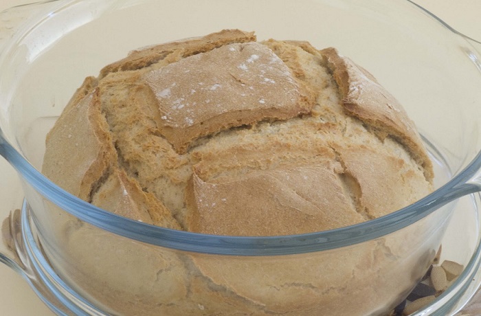 Pan de cazuela o milagro Receta de pan de cazuela o milagro