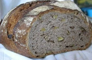 Receta de pan de nueces