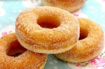 Receta de donas caseras - Recetas de pan