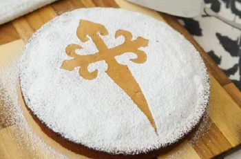 Receta de tarta de Santiago española