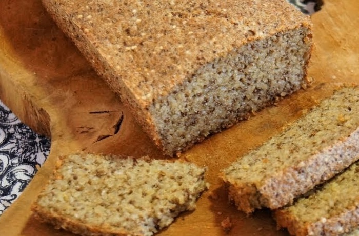 Receta de pan de quinua y chía Receta de pan de quinua y chía