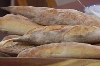 Receta de pan ficelle francés