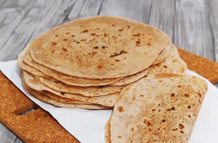 Receta de pan paratha hindú Receta de pan paratha hindú