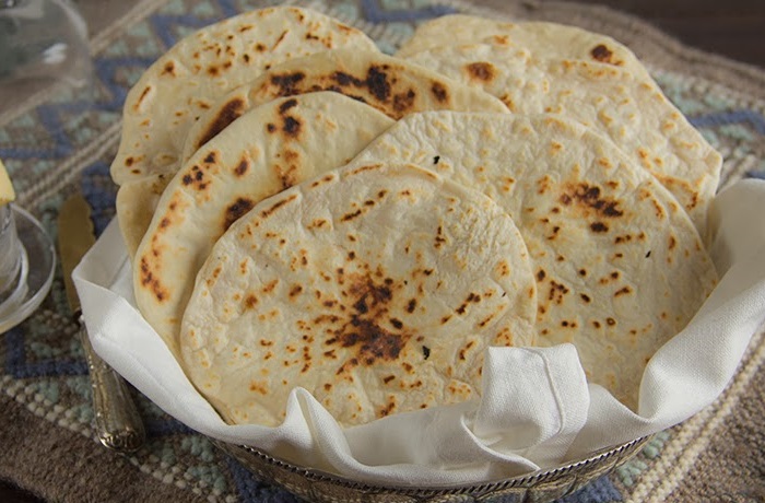 Receta de pan roti de la India Receta de pan roti de la India