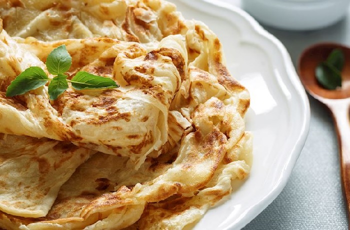 Receta de pan roti canai de Malasia Receta de pan roti canai de Malasia