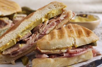 Receta de sándwich cubano